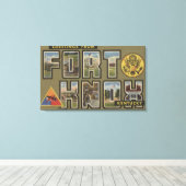 Fort Knox, Kentucky - Große Briefszenen Leinwanddruck (Insitu (Holzboden))