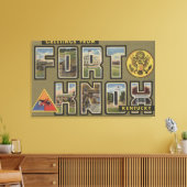 Fort Knox, Kentucky - Große Briefszenen Leinwanddruck (Insitu (Wohnzimmer))