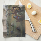 Fort Laramie, Sublette Fort, Fort William, Miller Geschirrtuch (Viertel Falte)