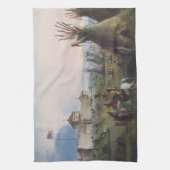 Fort Laramie, Sublette Fort, Fort William, Miller Geschirrtuch (Vertikal)