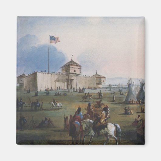 Fort Laramie, Sublette Fort, Fort William, Miller Magnet (Vorne)