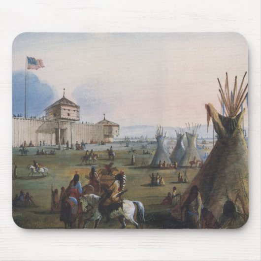 Fort Laramie, Sublette Fort, Fort William, Miller Mousepad (Vorne)