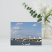Fort Lauderdale Bay Area, Fort Lauderdale Postkarte (Stehend Vorderseite)