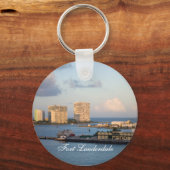 Fort Lauderdale Bay Schlüsselanhänger (Vorderseite)