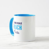 Fort Lauderdale Beach Florida Kaffeetasse (Vorderseite Links)