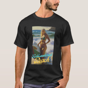 Fort Lauderdale Beach Florida Parasdise Beautiful T-Shirt