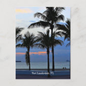 Fort Lauderdale Beach, Florida Postkarte (Vorderseite)