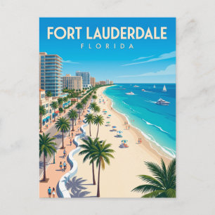 Fort Lauderdale Beach Florida Postkarte