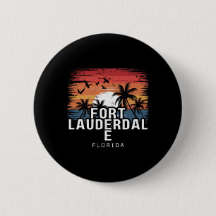 Fort Lauderdale Beach Florida Surfen Surfer Button