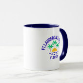Fort Lauderdale Beach Florida Tasse (VorderseiteRechts)