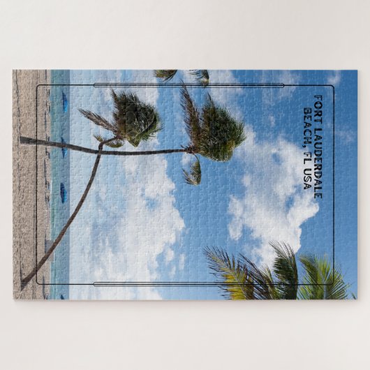 Fort Lauderdale Beach Puzzle (Horizontal)