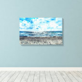 Fort Lauderdale Beach Stretched Leinwand (Insitu (Holzboden))