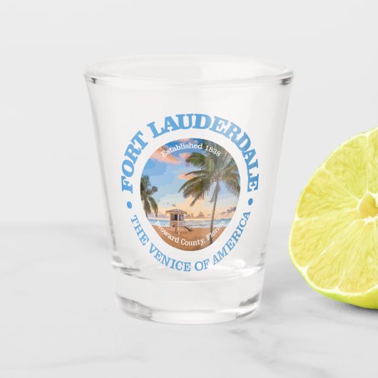 Fort Lauderdale (C) Schnapsglas (Vorderseite)