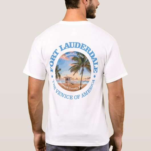 Fort Lauderdale (C) T-Shirt (Rückseite)