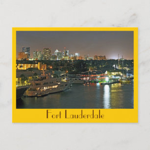 Fort Lauderdale, Das Venedig der Amerikas Postkarte