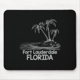 Fort Lauderdale Familienurlaub Shirt Flori Mousepad