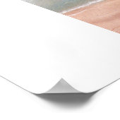 Fort Lauderdale Florida Aerial Ocean Beach Foto Poster (Ecke)