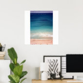 Fort Lauderdale Florida Aerial Ocean Beach Foto Poster (Heimbüro)