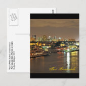 Fort Lauderdale, Florida, Amerikas Venedig Postkarte (Vorne/Hinten)