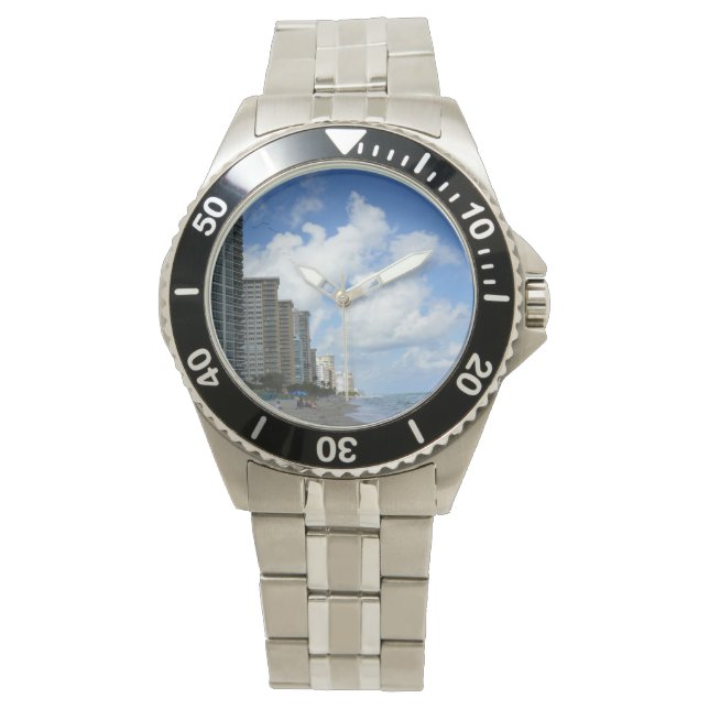 Fort Lauderdale, Florida Armbanduhr (Vorderseite)
