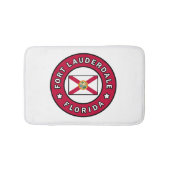 Fort Lauderdale Florida Badematte (Vorderseite)