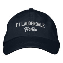 Fort Lauderdale Florida bestickt BaseballHat