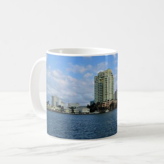 Fort Lauderdale, Florida Kaffeetasse (Vorderseite Links)