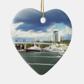 Fort Lauderdale Florida Keramikornament (Rechts)