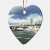 Fort Lauderdale Florida Keramikornament (Links)