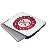 Fort Lauderdale Florida Laptopschutzhülle (Vorne Knopf)