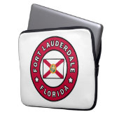Fort Lauderdale Florida Laptopschutzhülle (Vorderseite Links)