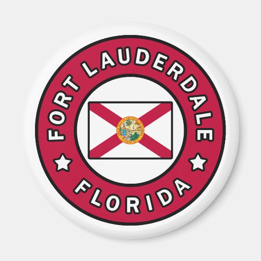 Fort Lauderdale Florida Magnet (Vorne)