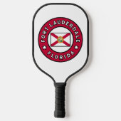 Fort Lauderdale Florida Pickleball Schläger (Rückseite)