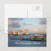 Fort Lauderdale Florida Postkarte (Vorne/Hinten)