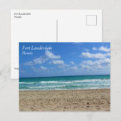 Fort Lauderdale, Florida Postkarte (Vorne/Hinten)