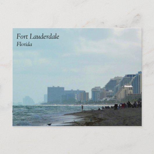 Fort Lauderdale, Florida Postkarte (Vorderseite)
