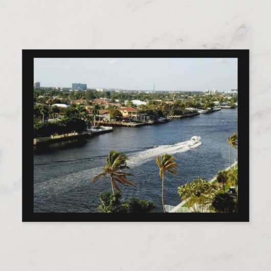 Fort Lauderdale, Florida Postkarte (Vorderseite)