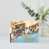 Fort Lauderdale Florida Postkarte (Stehend Vorderseite)