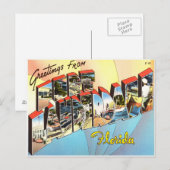 Fort Lauderdale Florida Postkarte (Vorne/Hinten)