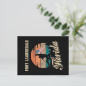 Fort Lauderdale Florida Postkarte (Stehend Vorderseite)