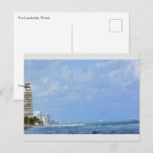 Fort Lauderdale, Florida Postkarte (Vorne/Hinten)