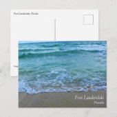 Fort Lauderdale, Florida Postkarte (Vorne/Hinten)