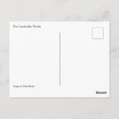 Fort Lauderdale, Florida Postkarte (Rückseite)