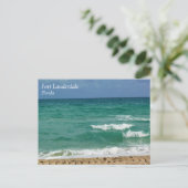 Fort Lauderdale, Florida Postkarte (Stehend Vorderseite)