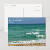 Fort Lauderdale, Florida Postkarte (Vorne/Hinten)