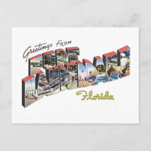Fort Lauderdale Florida Postkarte