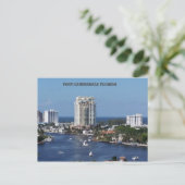Fort - Lauderdale Florida Postkarte (Stehend Vorderseite)