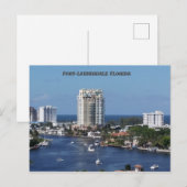 Fort - Lauderdale Florida Postkarte (Vorne/Hinten)
