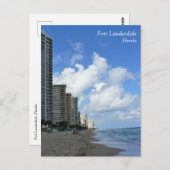 Fort Lauderdale, Florida Postkarte (Vorne/Hinten)