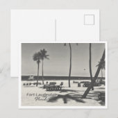 FORT LAUDERDALE FLORIDA POSTKARTE (Vorne/Hinten)